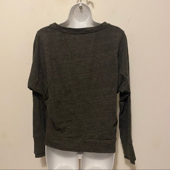 AG Adriano Goldschmied Heater Grey Crewneck Pullover Size Small - Picture 4 of 9